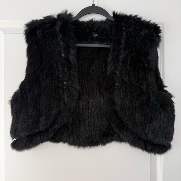 Real Rabbit Fur Vest - Picture 1 of 6